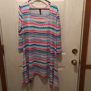 Beautiful shark bite tunic!